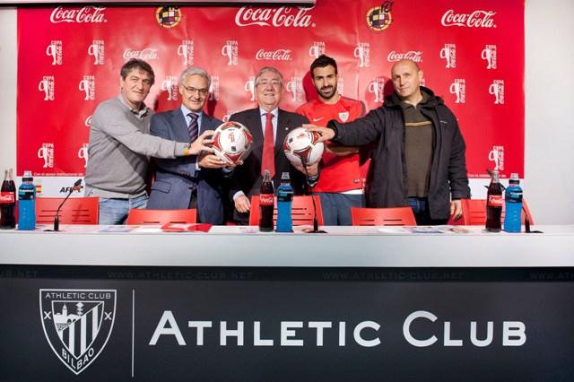 La Copa Cola Cola se ha presentado en Lezama.