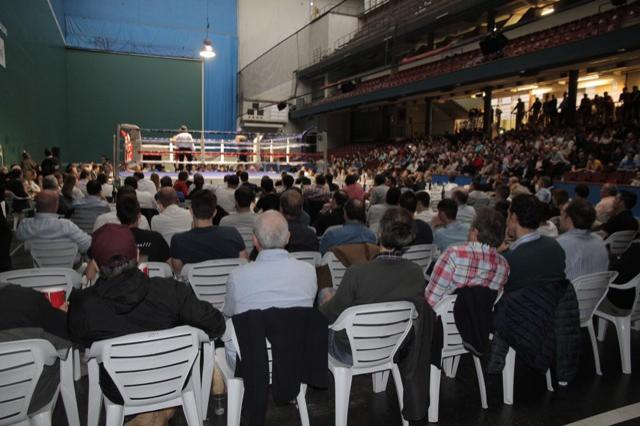 Gran ambiente en el Club Deportivo Bilbao.