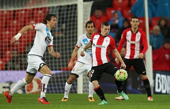 Hace dos termporadas el Athletic goleó por 4-1 al Depor (Foto: LFP).