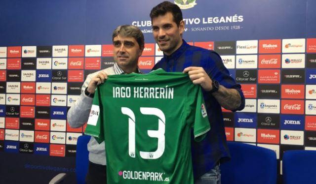 Iago llegó cedido al Leganés en noviembre de 2016 (Foto: CD Leganés).