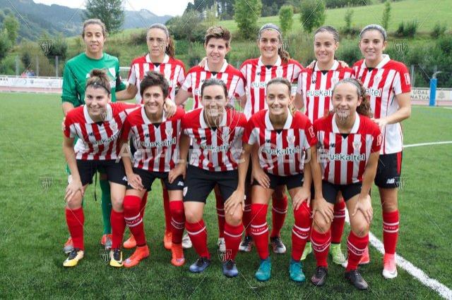 El Athletic femenino en la EH Kopa de la pasada temporada (Foto: Athletic Club).