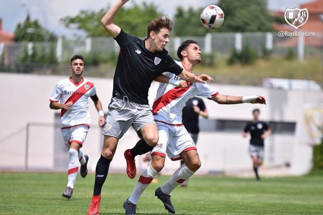 El Athletic arrancó un 0-0 en Vallecas (Foto: Rayo Vallecano).