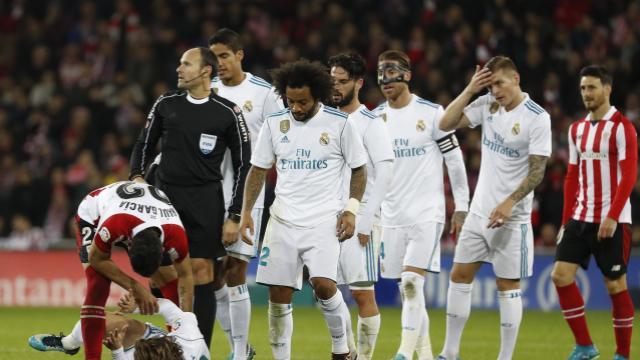 La visita del Real Madrid a San Mamés marcará el inicio de un exigente tramo del calendario (Foto: LFP).