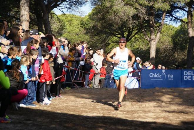 Imagen de uno de los participantes en la Cross gaditana.