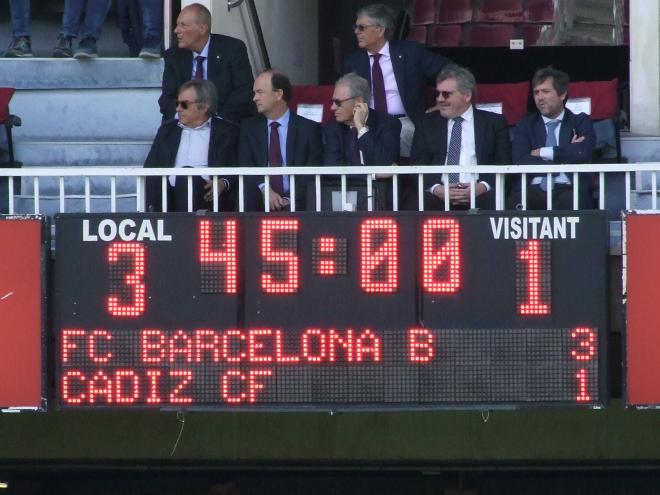 Vízcaíno, en el Miniestadi (Foto: Manolo Villa).