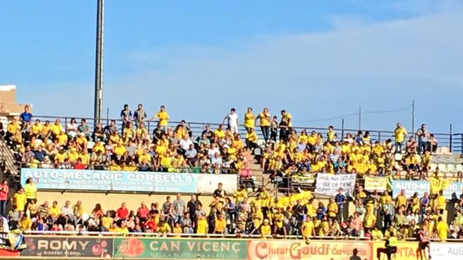 Los cadistas se hicieron notar en el partido (Foto: Reus Deportiu).