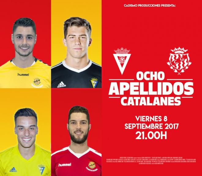 Cartel online del Cádiz-Nástic.