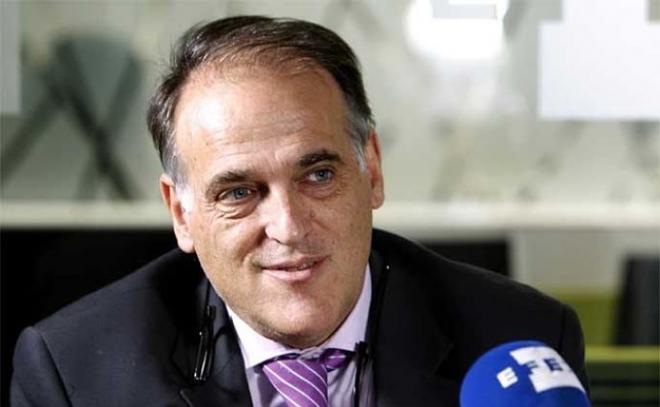 Javier Tebas, presidente de la LFP.