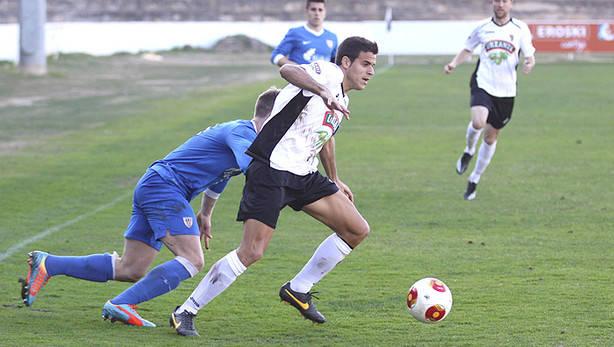 Jesús Lalaguna, jugador del Tudelano.