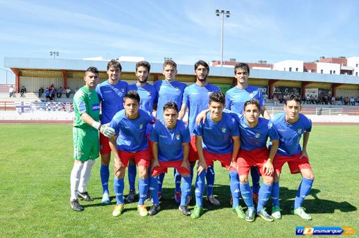 Once inicial del Xerez en San Roque.