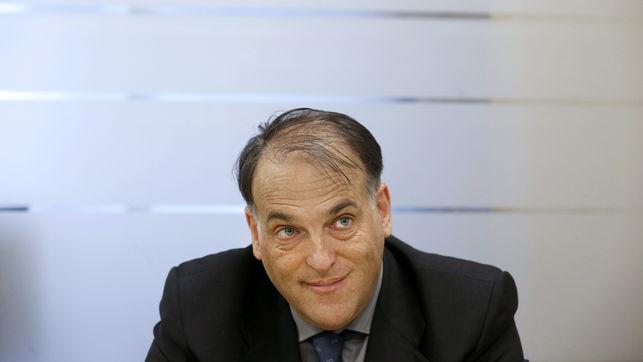 Javier Tebas, presidente de la LFP, imputado.