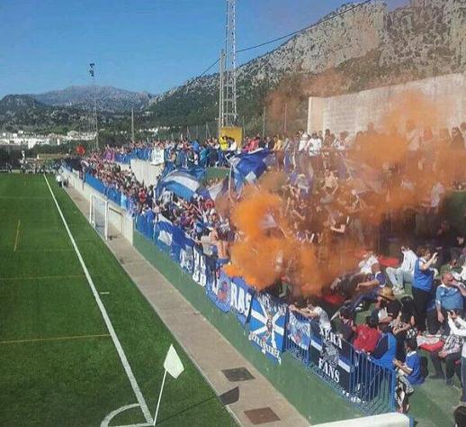 El partido del año pasado se suspendió por una bengala.