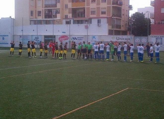 Un punto para los amarillos en Málaga (Foto: cadizcf.com).