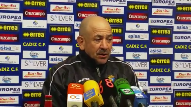 Claudio Barragán, durante una rueda de prensa.