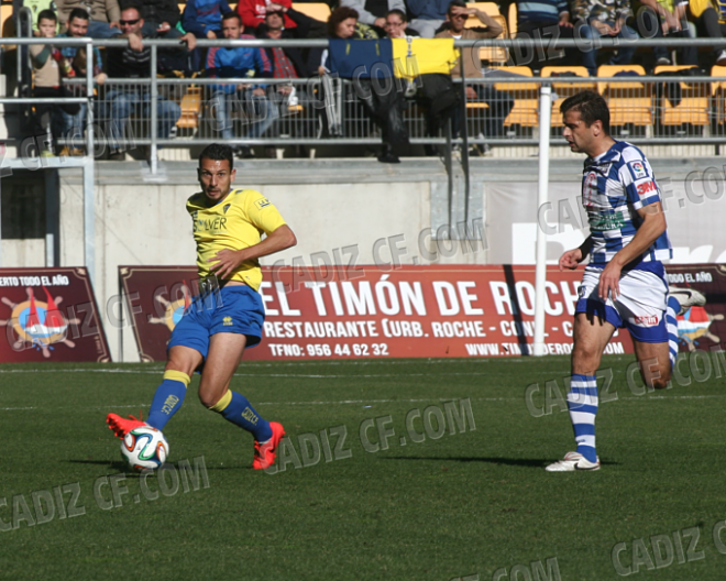 Mantecón jugará su cuarto partido consecutivo como titular (cadizcf.com).