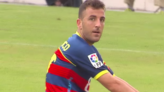 Rico, jugador del Llagostera.