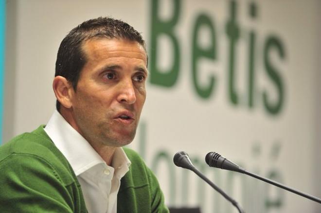 Juan Merino, en una rueda de prensa.