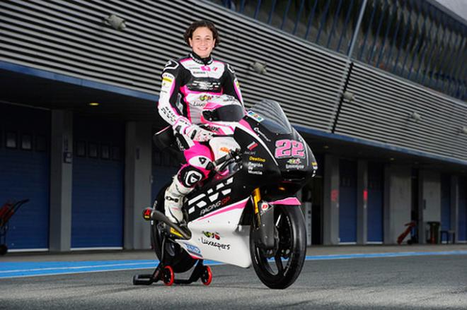 Ana Carrasco, piloto de Moto3.