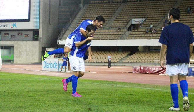 Fue el goleador en el Trofeo de la Vendimia.