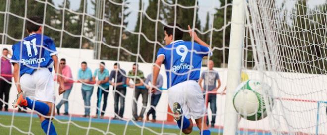 Pedro Herrera, delantero del Xerez DFC (FOTO: xerezdeportivofc.com)