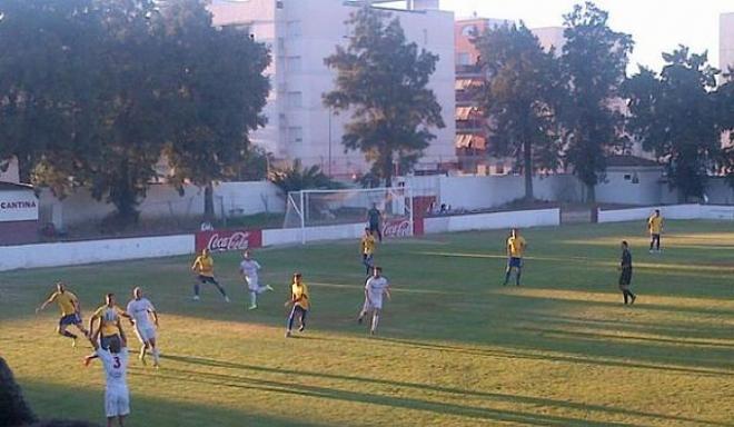 Imagen del partido disputado en Chiclana.