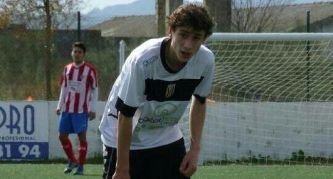 Miguel Patón, en un partido.