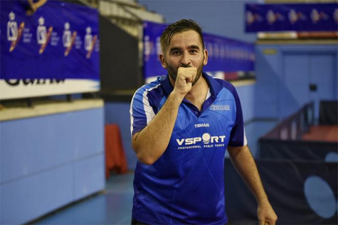 Jesús Cantero celebra su campeonato.