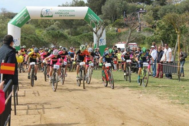 Imagen de la prueba celebrada en San Fernando (Cádiz).