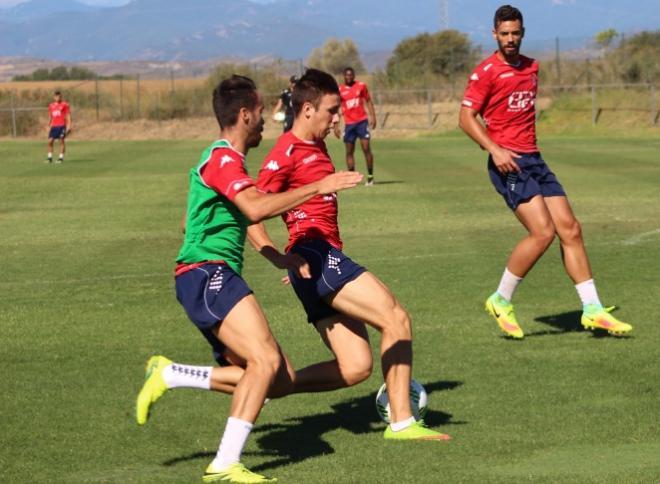 Entrenamiento del Girona de esta temporada (Foto: Girona FC).