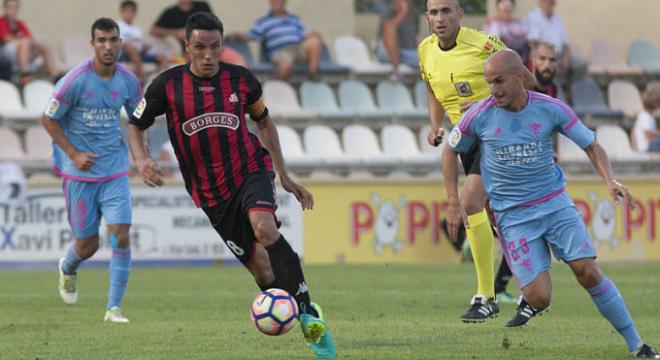 Ramón Folch, en un encuentro con el Reus.