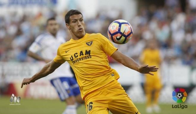 Albizua, durante un partido esta temporada (Foto: LaLiga).