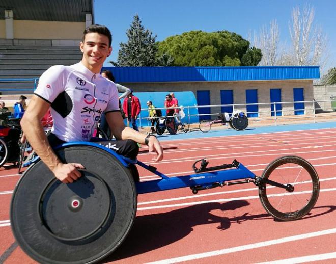 José Manuel Quintero en el Campeonato de España.