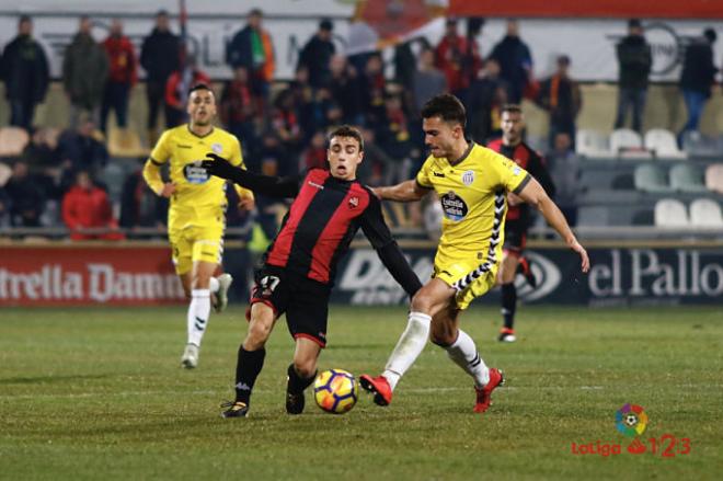 Luis Ruiz, en el Reus-Lugo (Foto: LaLiga).