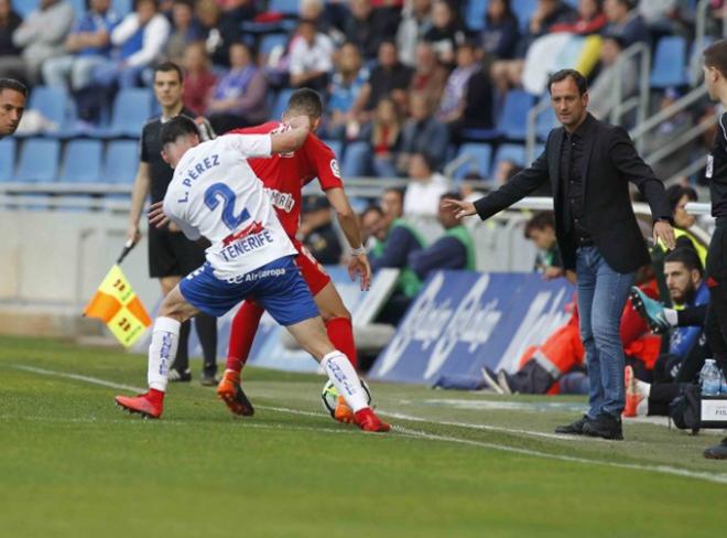 Luis Pérez, durante un encuentro reciente (Foto: CDT).