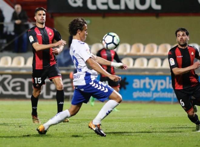 Luis Milla en un partido con el Tenerife (Foto: CDT).