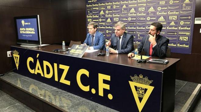 Junta de accionistas del pasado curso (Foto: Cádiz CF).