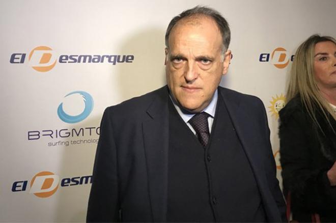 Tebas, en la Gala de ElDesmarque.