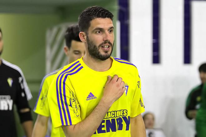 Álex González, durante un partido (Foto: CCFV).