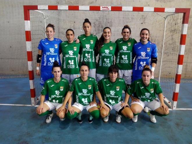 La plantilla del Cádiz FS Femenino.