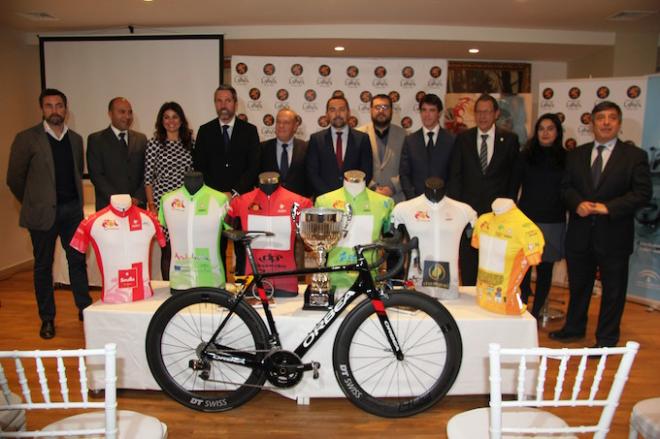 Presentación de la Vuelta Ciclista a Andalucía.