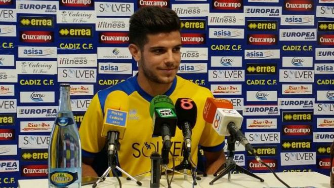 Alberto Quintana, en una rueda de prensa.