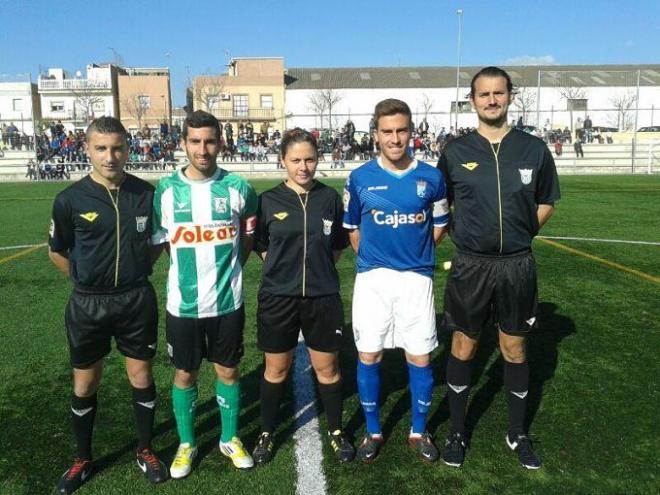 Benítez, capitán del filial blanquiverde.