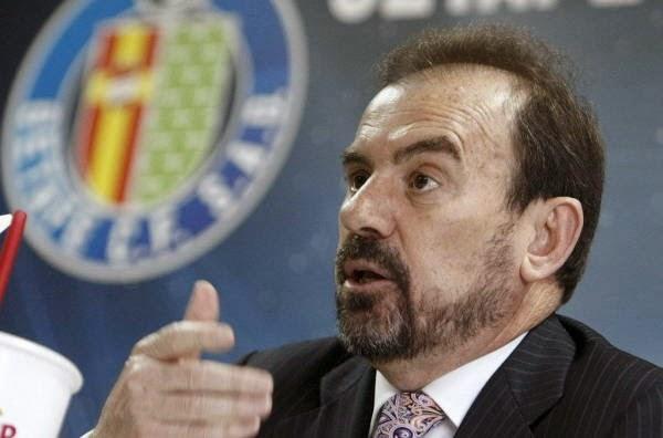 Ángel Torres, presidente del Getafe.