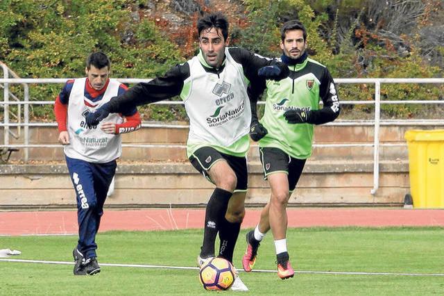 Escassi, en un entrenamiento (Foto: El Heraldo).