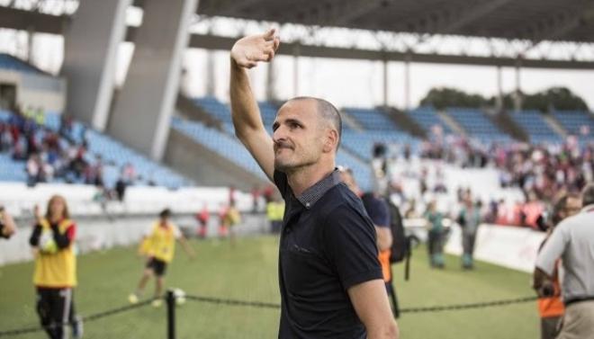 Soriano, entrenador del Almería.