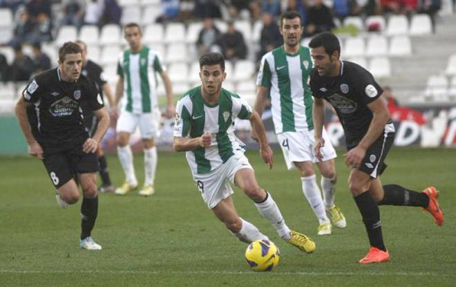 Fede Vico, en su etapa del Córdoba.