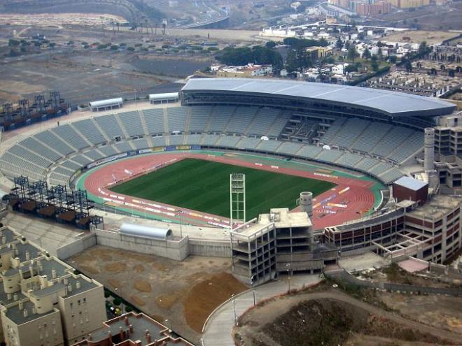 Imagen del estadio de Gran Canaria.