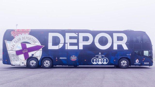 Autobús del Deportivo. (Foto: RCD)