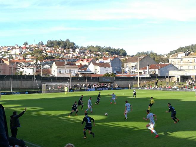 Celta B-Deportivo Fabril en Barreiro.