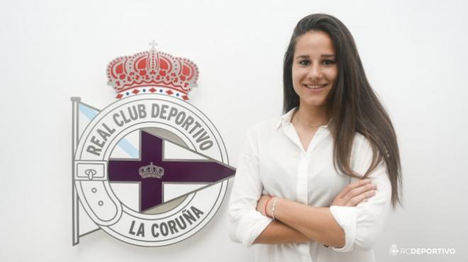 Sara del Estal, fichaje del Deportivo (Foto: RCD).